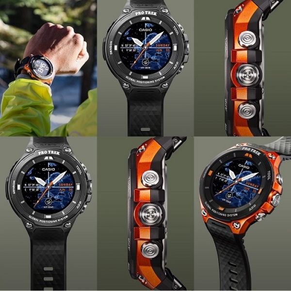 Casio PROTREK WSD-F20-RG GPS Smartwatch | Casio PRO TREK ...